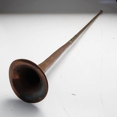 Copper Hunting Cornet