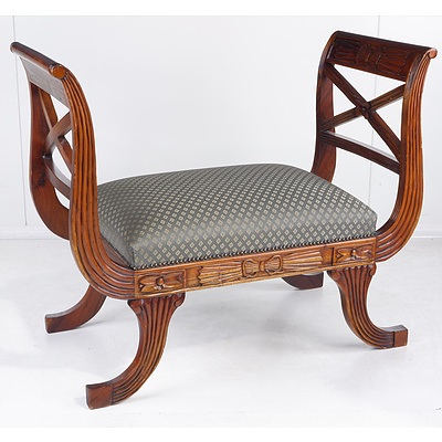 Green Cushioned Seat