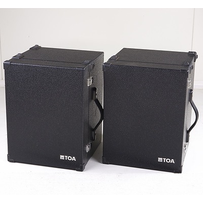 Pair of Toa RS-20 400w 8ohm PA Speakers