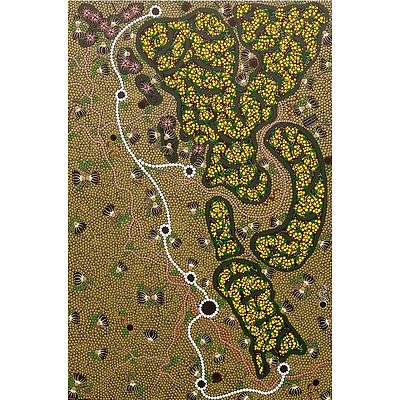 'Kamilaroi Barray'  By Indigenous Artist Lesley Salem