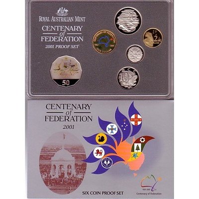 Australia 2001 Centenary of Federation PROOF Set