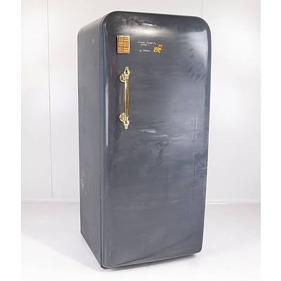 Retro Upcycled Fridge Cabinet