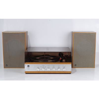 Dual HS40 Turntable with Dual CL12 Passive Bookshelf Speakers