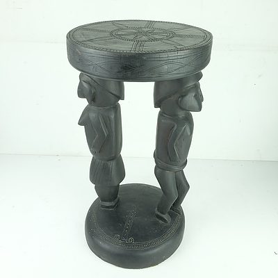 Trobriand Islands Papua New Guinea Stool