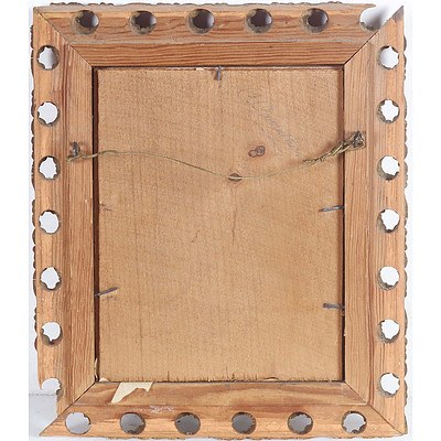 19th Century European Hand Painted Porcelain Miniature Portrait