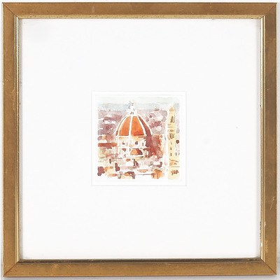 Florence Cathedral Watercolour