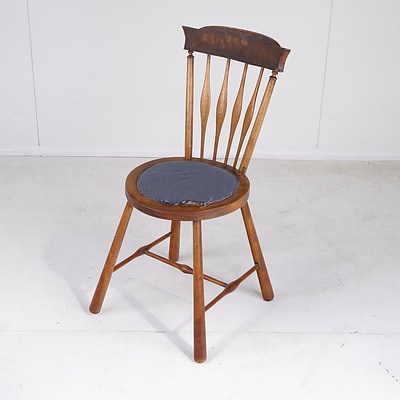 Antique English Provincial Style Stool