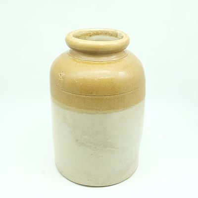Antique Glazed Stoneware Jar