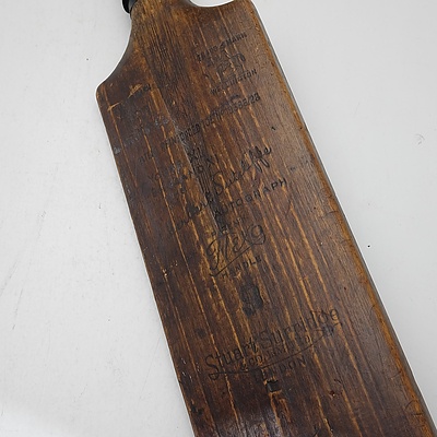 Vintage Stuart Surridoe & Co Limited London Cricket Bat