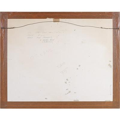 May Marsden (1876-1968) Cotter Road Near Canberra, Watercolour