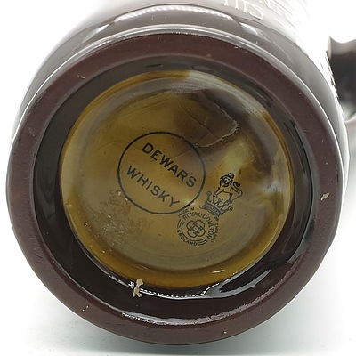Royal Doulton Kingsware Here's a Health Unto His Majesty Dewar's Whisky Decanter