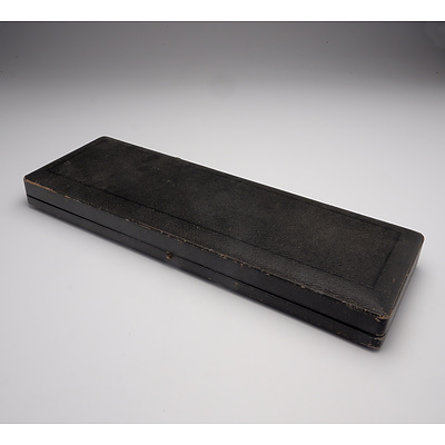 English Joseph Rogers and Sons Three Piece Carving Set in original Box, Circa 1920s