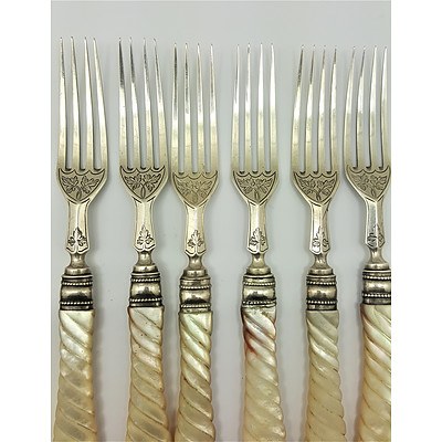 Sterling Silver Fish Service in Wooden Presentation Box