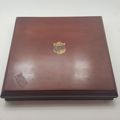 Sterling Silver Fish Service in Wooden Presentation Box