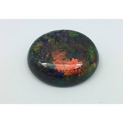 Solid Black Matrix Opal