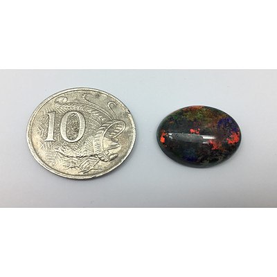 Solid Black Matrix Opal