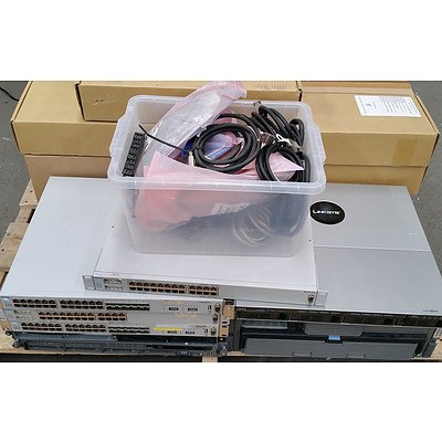 Bulk Lot of Assorted IT Equipment - Servers, Switches and Cable Management Arm Kits