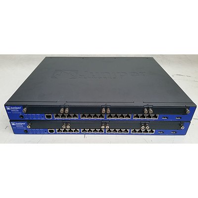 Juniper Networks (SRX240) Services Gateway Appliance - Lot of Two