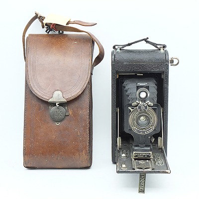 Kodak No.1A Autographic Junior and Kodak Carry Case
