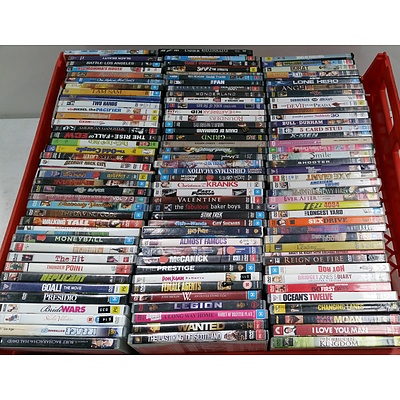 Assorted DVDs - Lot of 120