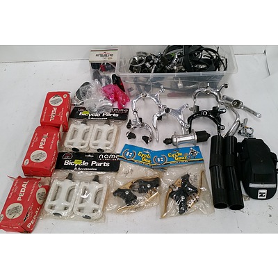 Selection of Push Bike Parts and Accessories