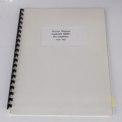 British Audiolab 8000C Pre-amplifier