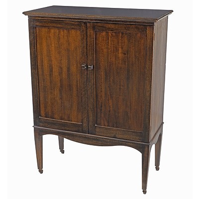 Australian Maple Music Cabinet Circa 1920s