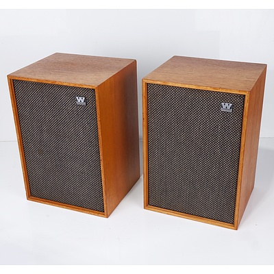 Pair of Wharfedale Denton 2 Stereo Passive Bookshelf Speakers
