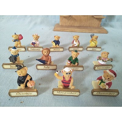 Teddy Bear Perpetual Calendar