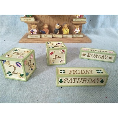 Teddy Bear Perpetual Calendar