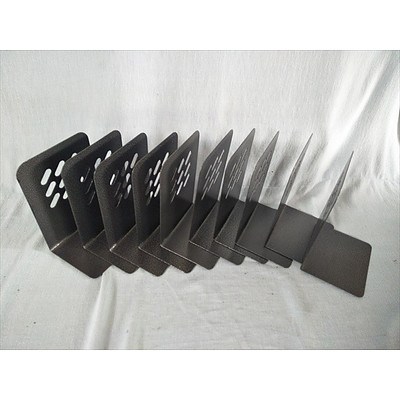 10 x heavy duty bookends