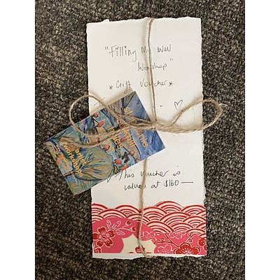 Filling my Well Workshop Voucher - Stephanie Corkhill-Hyles