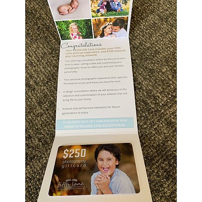 Fifth Lane Photography - Gift Voucher