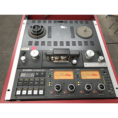 Studer A810 Reel-to-Reel Tape Recorder