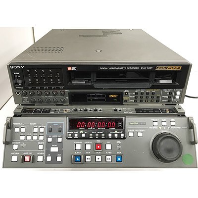 Sony DVW-500P Digital Betacam Digital VideoCassette Recorder