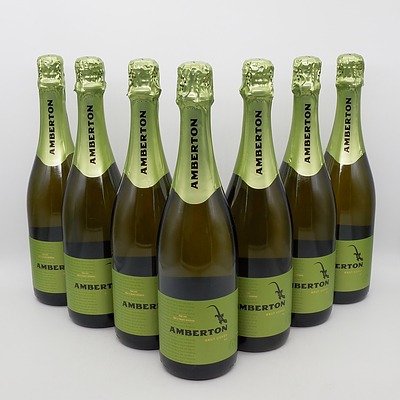 Seven Bottles of 750ml Amberton Brut Cuvee NV
