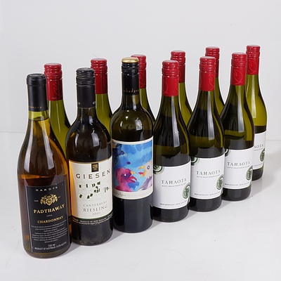 Case of 12x 750ml Mixed White Wine