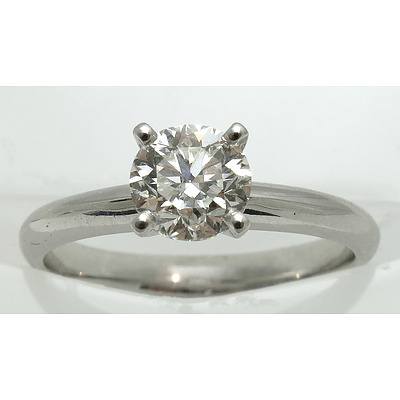 Brilliant-Cut 1.01ct Diamond Ring - with GIA Certificate