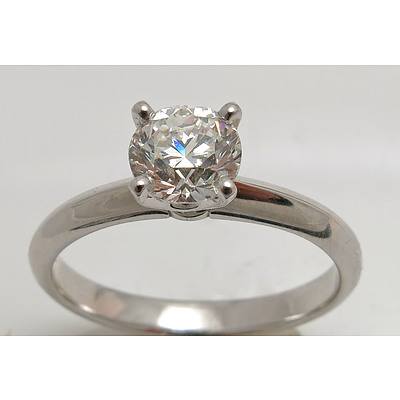 Brilliant-Cut 1.01ct Diamond Ring - with GIA Certificate