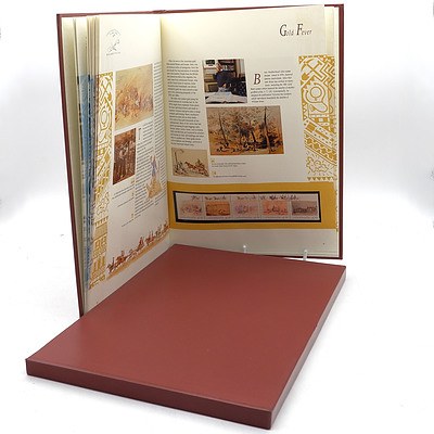 Collection of Australian Stamp Albums 1990-1999