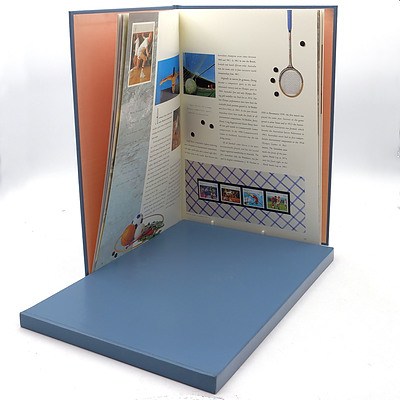 Collection of Australian Stamp Albums 1990-1999