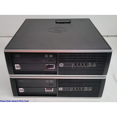 HP Compaq Pro 6305 Small Form Factor AMD (A8-5500B) 3.20GHz Computer - Lot of Two