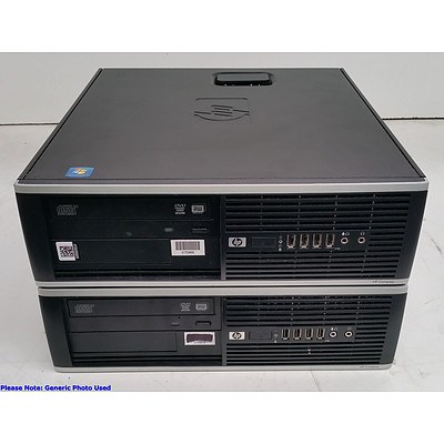 HP Compaq 6005 Pro Small Form Factor AMD Athlon II x2 (220) 2.80GHz Computer - Lot of Two