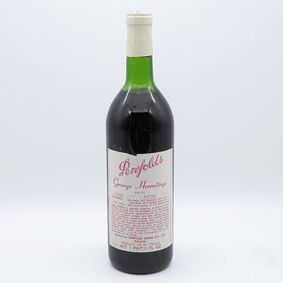 Penfolds Vintage 1970 Grange Hermitage Bin 95 1 PINT 6 FL OZ