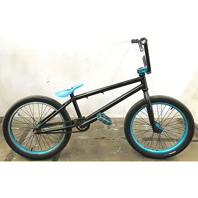 Eastern NightTrain Single Speed Hybrid Bike & Black BMX Bike
