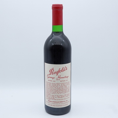 Penfolds Vintage 1986 Grange Hermitage Bin 95 750mL