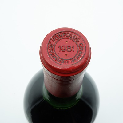 Penfolds Vintage 1981 Grange Hermitage Bin 95 750mL
