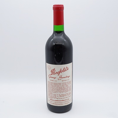 Penfolds Vintage 1989 Grange Hermitage Bin 95 750mL