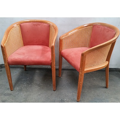Tub Chairs - Lot of Two