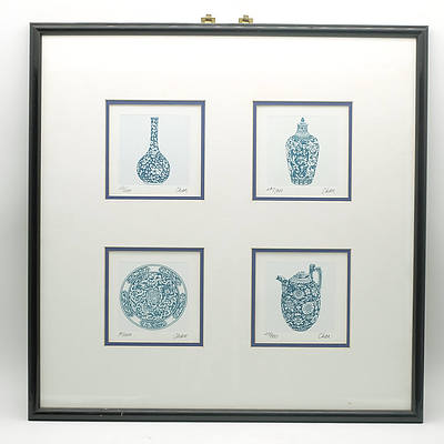 Chan Kong Limited Edition Colour Engravings